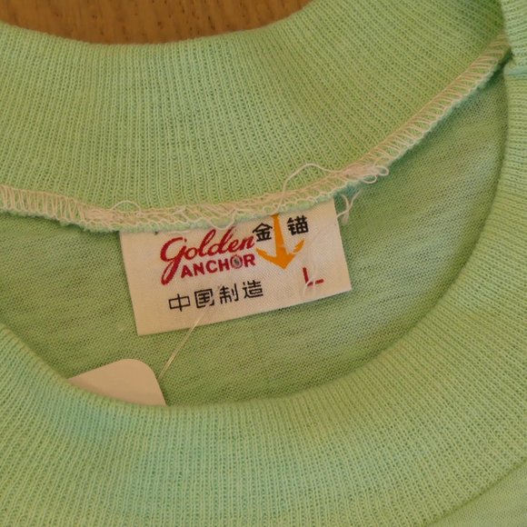 Rare Toronto Blue Jays Doug Ault Vintage 1970's Quaker Oats GreenLeaf T-Shirt - Picture 5 of 6